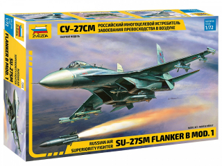 Letadlo SU-27SM (Zvezda 1:72) 