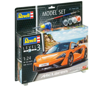 Set McLaren 570S (Revell 1:24) 