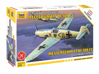 Messerschmitt B-109 F2 (Zvezda 1:72) 