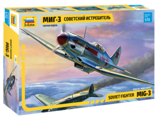 MIG-3 Soviet Fighter (Zvezda 1:72)