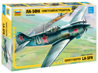 Lavotchkin LA-5 FN Soviet Fighter (Zvezda 1:72)