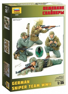 German Sniper Team (Zvezda 1:35) 
