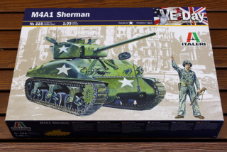 Tank M4 A1 SHERMAN (Italeri 1:35) 