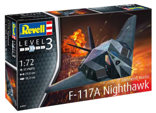 Lockheed Martin F-117A Nighthawk Stealth Fighter (Revell 1:72) 