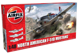 North American F-51D Mustang (Airfix 1:48) 