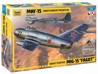 MIG-15 Fagot (Zvezda 1:72) 