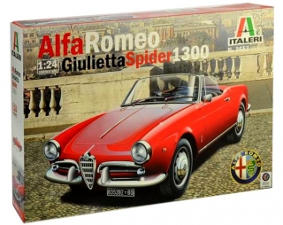 ALFA ROMEO GIULIETTA SPIDER 1300 (Italeri 1:24)