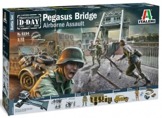 Diorama Pegasus Bridge Airborne Assault (Italeri 1:72) 