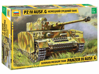 Tank Panzer IV Ausf.G (Zvezda 1:35) 