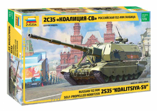 Koalitsiya-SV Russian S.P.G. (Zvezda 1:35) 