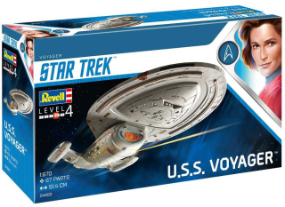 ModelKit Star Trek U.S.S. Voyager (Revell 1:670) 