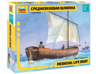 Medieval Life Boat (Zvezda 1:72) 