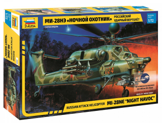 MIL MI-28N Russian Helicopter (Zvezda 1:72)