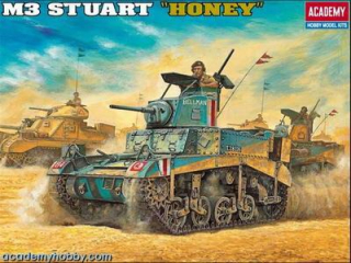 BRITISH M3 STUART HONEY (Academy 1:35) 