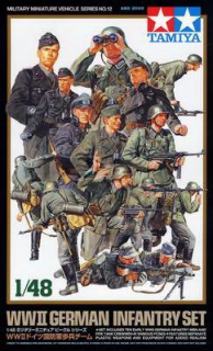 WWII German Infantry Set (Tamiya 1:48) 