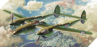 P-38F Lightning Glacier Girl (Academy 1:48) 