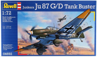 04692 - Junkers Ju 87 G-D Tank Buster (Revell 1:72) 
