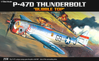 P-47D Bubbletop (Academy 1:72) 