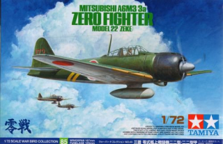Mitsubishi A6M3-3A Zero Model 22 Zeke (Tamiya 1:72)