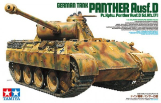 Tank Panther Ausf.D - Sd.Kfz.171 (Tamiya 1:35) 