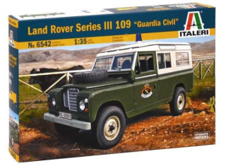 LAND ROVER III 109 „Guardia Civil“ (Italeri 1:35) 