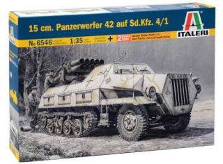 Raketomet 15 cm. PANZERWERFER 42 AUF SD.KFZ. 4-1 (Italeri 1:35) 