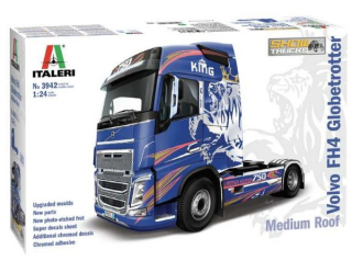 Truck VOLVO FH4 Globetrotter Medium Roof (Italeri 1:24) 
