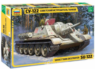 Stíhač tanků SU-122 (Zvezda 1:35) 