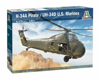 H-34A Pirate -UH-34D U.S. Marines (Italeri 1:48) 