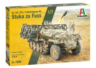 Sd. Kfz. 251-1 Wurfrahmen Stuka zu Fuss (Italeri 1:72) 