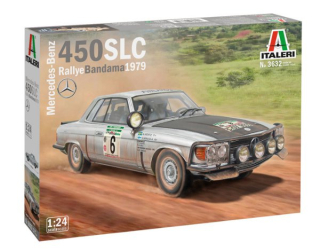 Mercedes-Benz 450SLC Rallye Bandama 1979 (Italeri 1:24) 