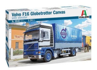 VOLVO F16 Globetrotter Canvas (Italeri 1:24) 