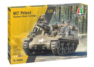 Samohybné dělo M7 Priest (Italeri 1:35) 