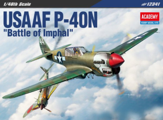 Letadlo USAAF P-40N Battle of Imphal (Academy 1:48) 