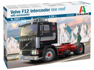 Truck Volvo F-12 Intercooler (Low Roof) with accessories (1:24) 