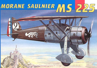 Morane saulnier MS 225 (Směr 1:72) 
